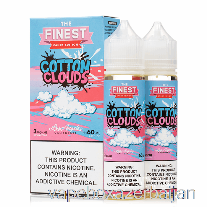 Vape Box Azerbaijan Cotton Clouds - The Finest Candy Edition - 120mL 0mg